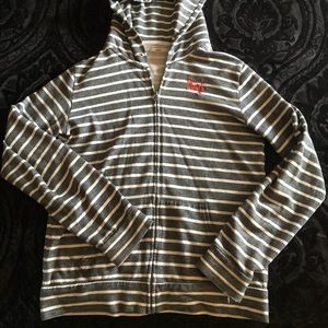 “Obey” Zip-up hoodie